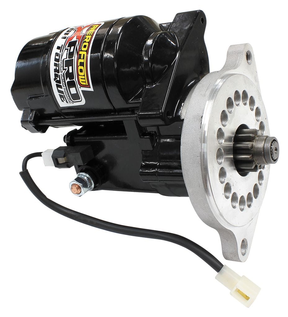 Aeroflow Performance Suit 157 & 164 Tooth Ring Gear, 1.4kw / 1.9hp Motor, Automatic Transm Aeroflow Ford 289-351 Windsor & 351 Cleveland XPRO High Torque Starter AF4250-5055 SR