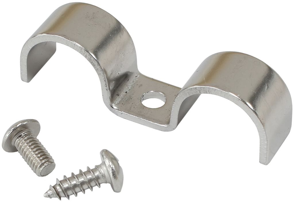 Aeroflow Performance Suit 3/8" Hard Line (Sold Individually) Aeroflow Dual Stainless Steel Hard Line Clamp AF300-06-06 SR