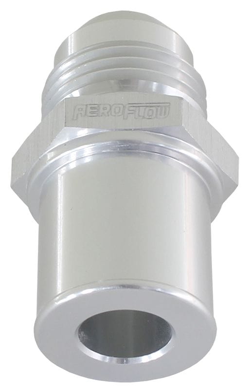 Aeroflow Performance Suit BA-FG Ford Falcon Aeroflow Press In Rear Valve Cover Breather Adapter -8AN Silver (19mm O.D) AF708-08RS SR