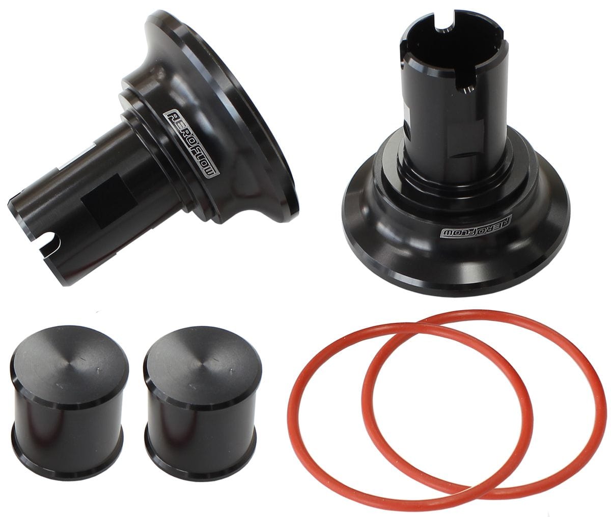 Aeroflow Performance Suit BMW 135, 335, 535 and X5 Aeroflow Blow Off Valve Adapter AF64-5057BLK SR