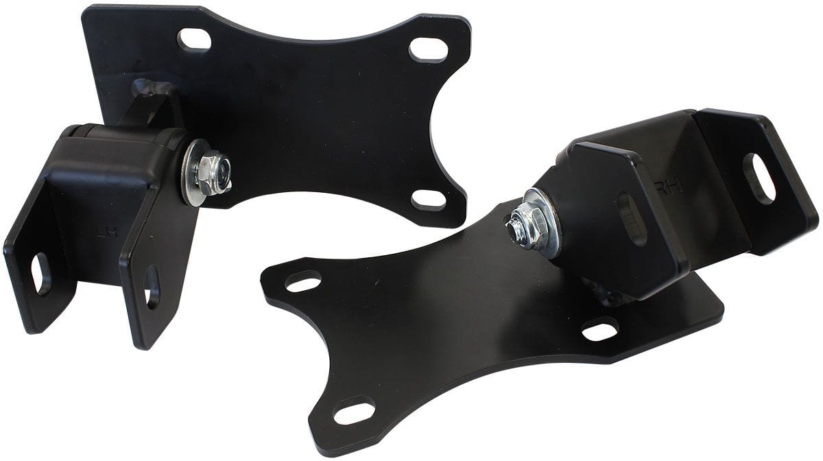 Aeroflow Performance Suit Conversion Cars, Black Urethane, Sold as a Pair Aeroflow Holden Torana To GM LS Engine Mount AF1201-1000 SR