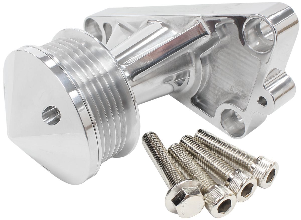 Aeroflow Performance Suit Early VT-VZ and VE-VF Belt Lines Aeroflow GM LS Power Steer Delete Idler Bracket - Polished AF64-4367 SR