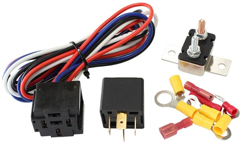 Aeroflow Performance Suit Electric Fuel & Water Pumps Aeroflow Relay & Wiring Harness Kit AF49-1038 SR