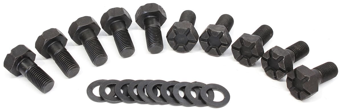 Aeroflow Performance Suit Ford 9", 7/16" Thread x 25.4mm (1") UHL pack of 10 Aeroflow Ring Gear Bolts AF5075-1011 SR