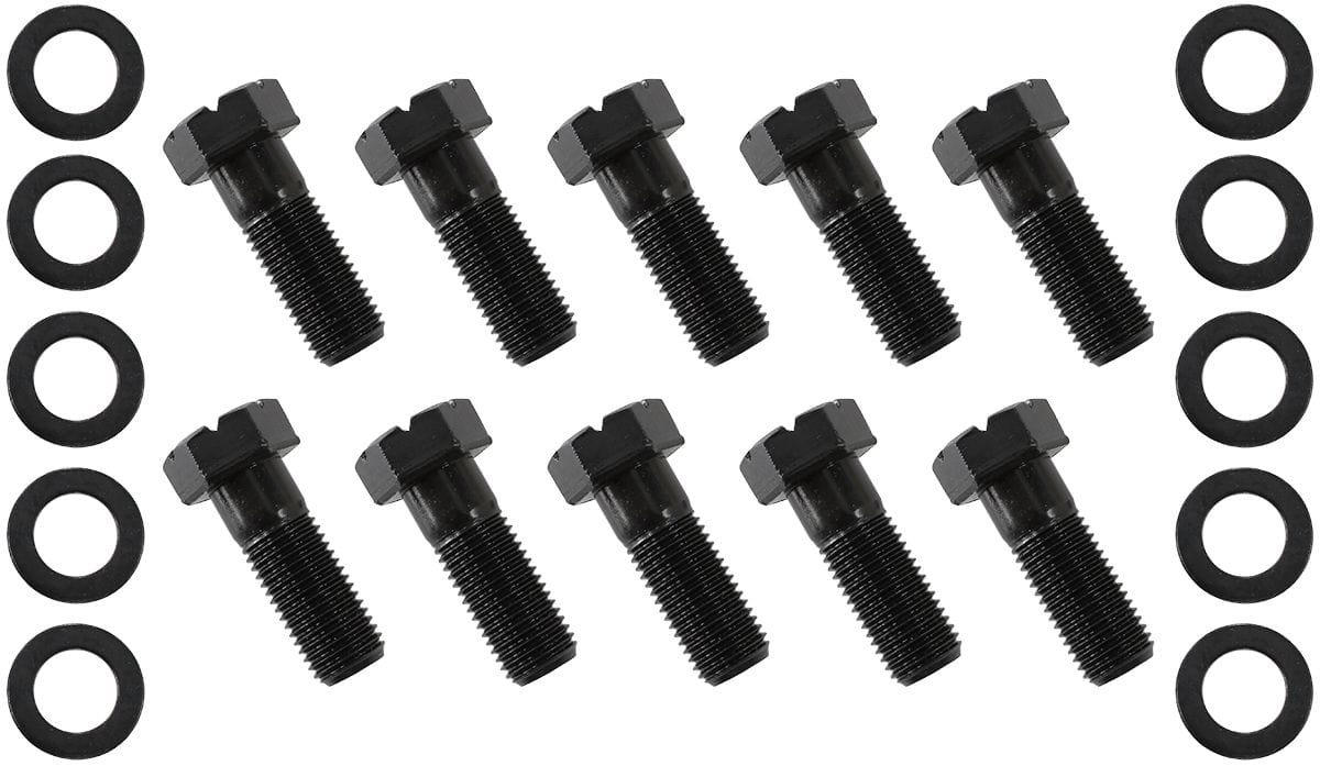 Aeroflow Performance Suit Ford 9", 7/16" Thread x 30.7mm (1-7/32") UHL pack of 10 Aeroflow Ring Gear Bolts AF5075-1010 SR