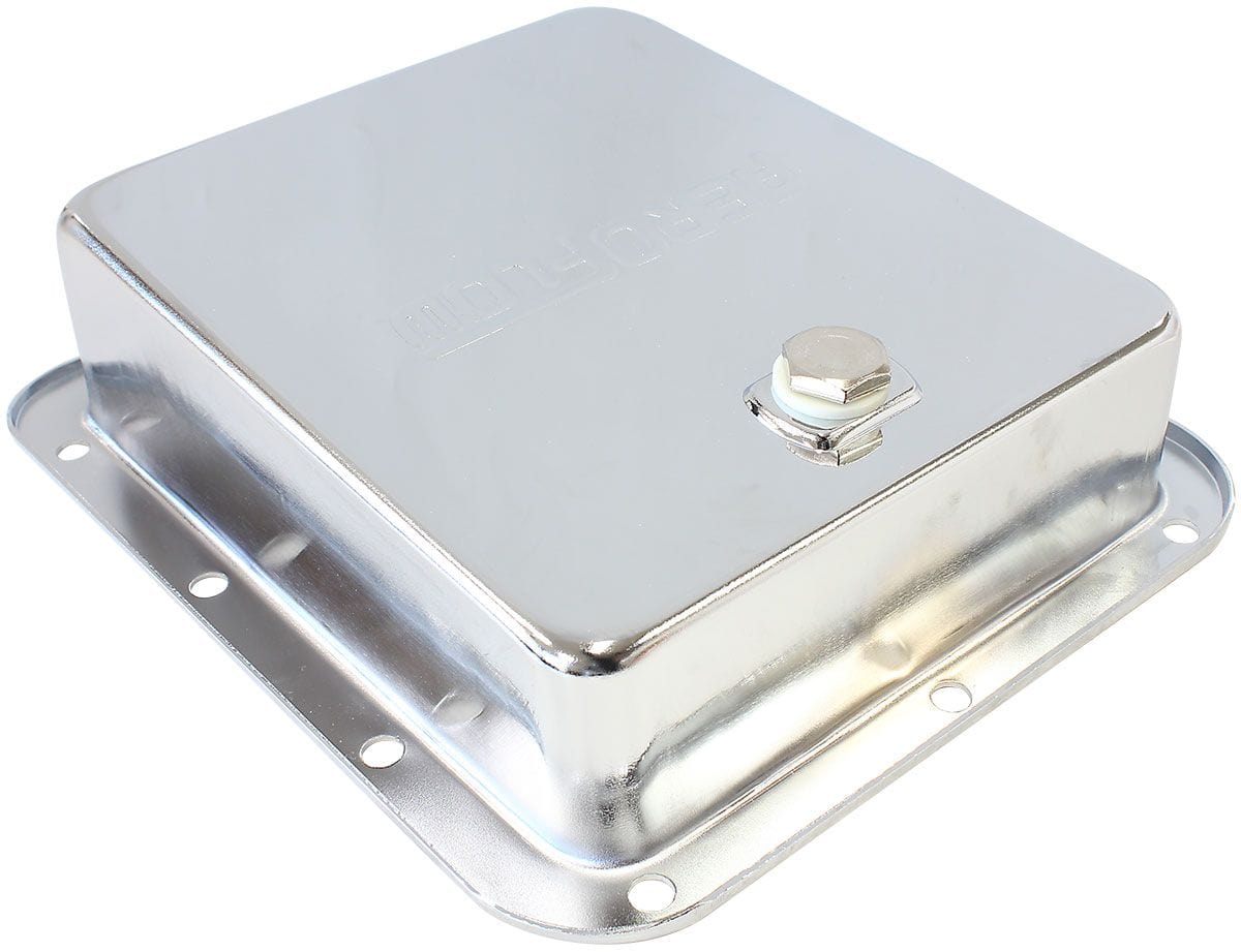 Aeroflow Performance Suit Ford C4, Deep Pan Aeroflow Chrome Transmission Pan AF1825-3000 SR
