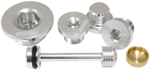 Aeroflow Welsh Plug Kit with Billet Barbell AF64-2125