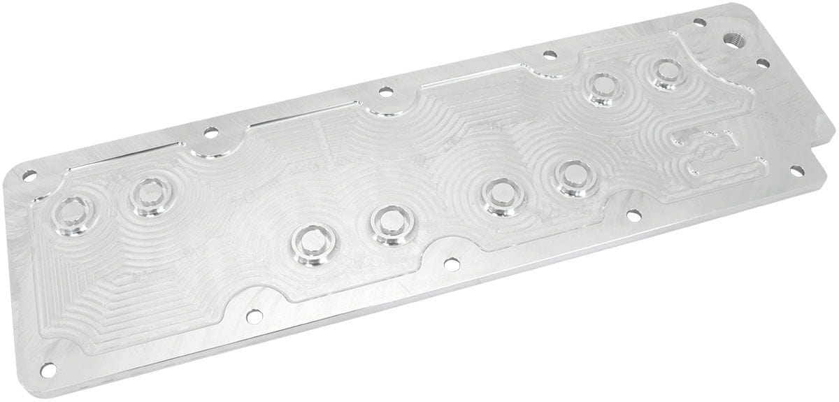 Aeroflow Performance Suit GM LS3 Series Engines with DOD delete Aeroflow GM LS3 Billet Valley Plate, Raw Finish AF77-5016 SR