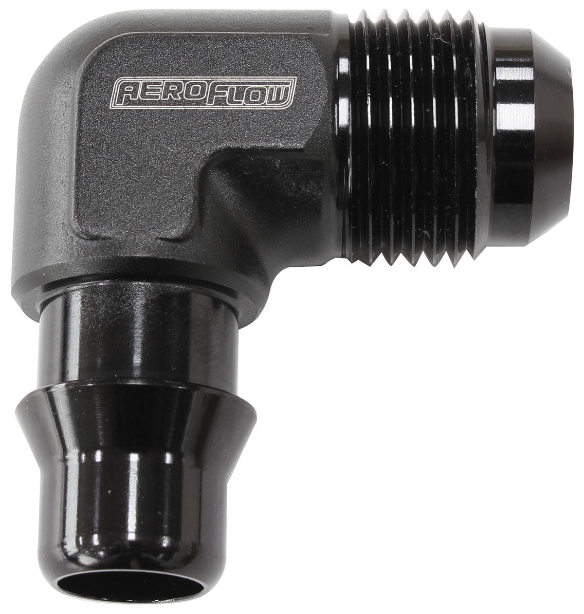 Aeroflow Performance Suit GM LSA Supercharged V8 Aeroflow 90° to -10AN Clip-on Male Water Fitting AF50-1011 SR