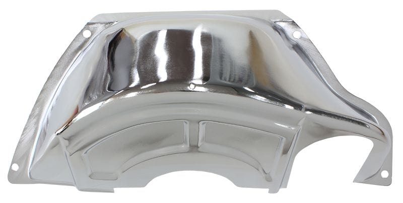 Aeroflow Performance Suit GM Powerglide With SB & BB Chev Aeroflow Flywheel Dust Cover - Chrome AF1827-3002 SR