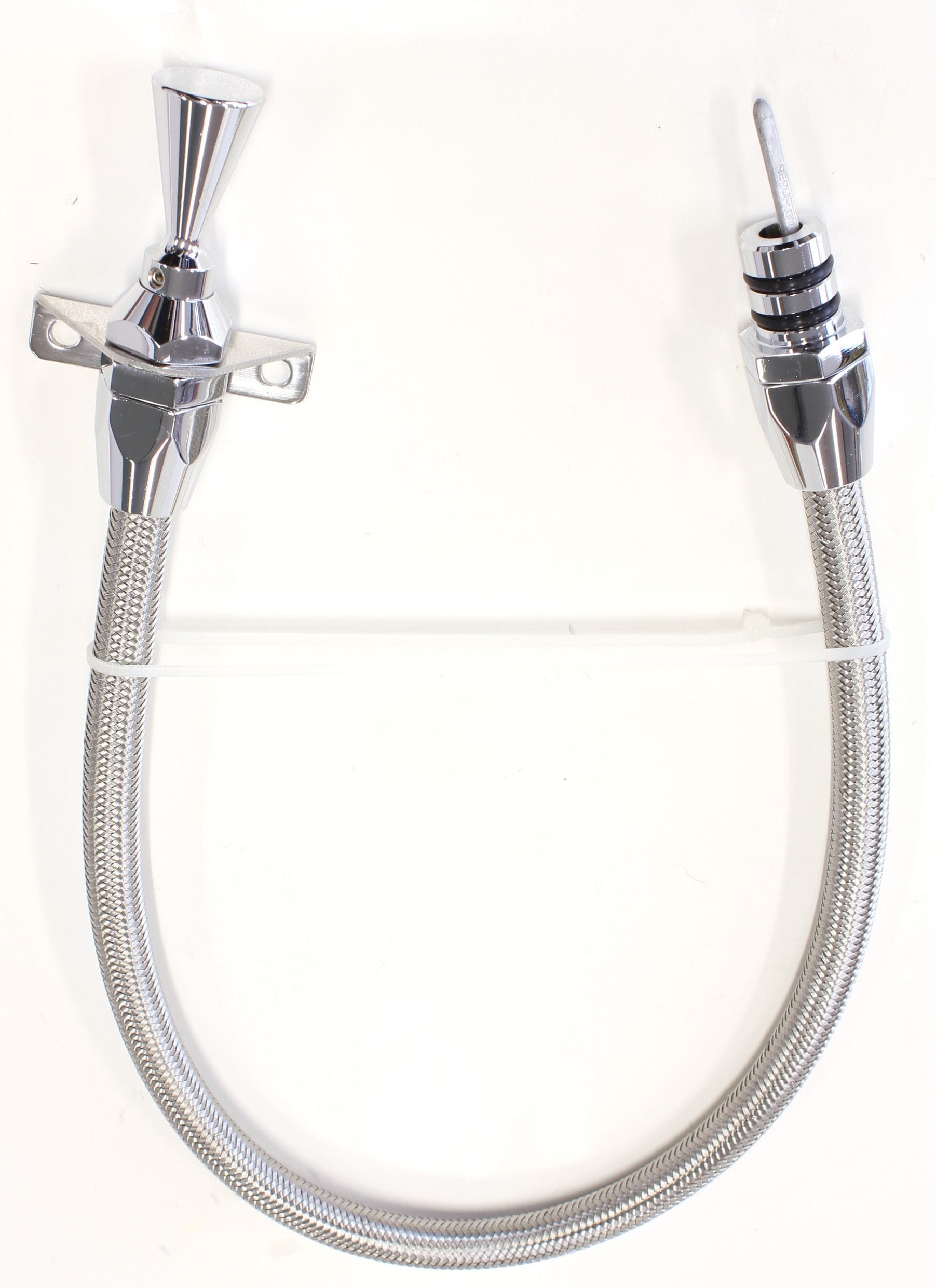 Aeroflow Performance suit GM TH350/400 Aeroflow Firewall Mount Flexible Stainless Steel 24" (60cm) in length Transmission Dipsti SR
