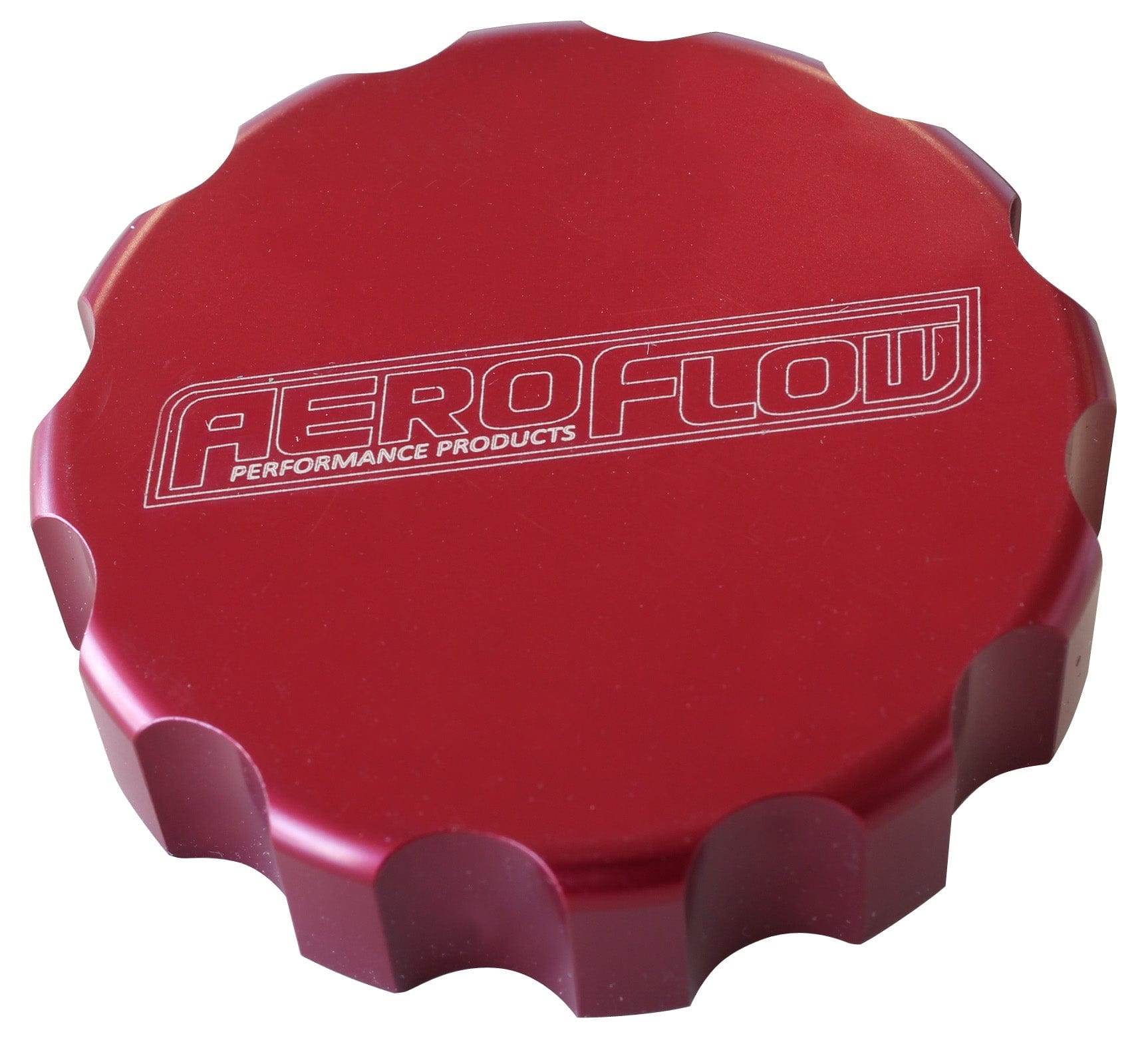 Aeroflow Performance Suit Large Cap, Red Finish AF463-0042S - AEROFLOW RADIATOR CAP COVER SR