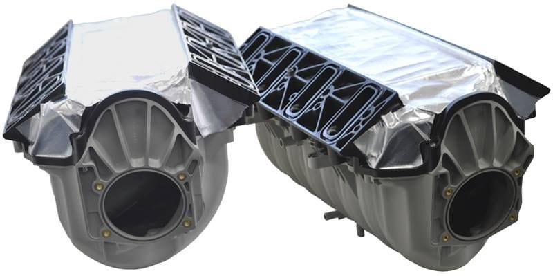 Aeroflow Performance Suit LS Series engines, adhesive backed Aeroflow Intake Manifold Heat Shield AF91-4050 SR