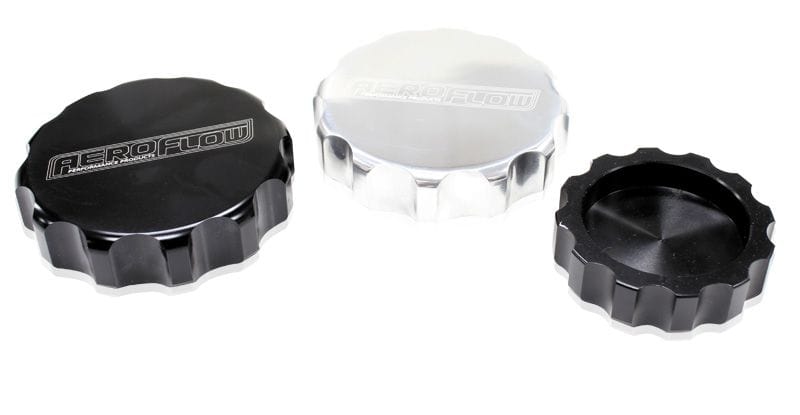 Aeroflow Performance Suit Small Cap, Raw Finish Aeroflow Billet Radiator Cap Cover AF463-0032 SR