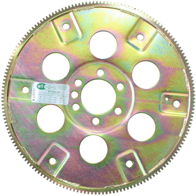 Aeroflow Performance Suits 10.5" & 11.5" Converter Bolt Circle Aeroflow Small Block Chev 168 Tooth Internal Balance Flexplate - SFI Approved AF89-350SFI SR