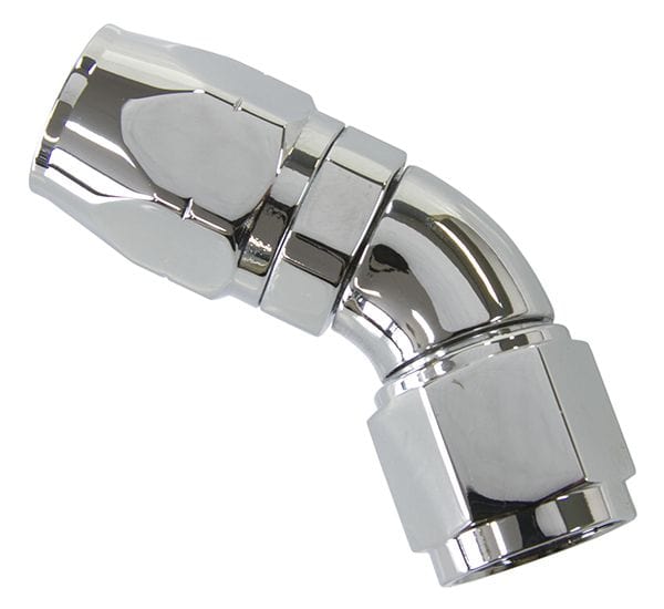 Aeroflow Performance Suits 100 & 450 Series Hose Aeroflow 880 Elite Series Full Flow Cutter Swivel 45° Hose End -8AN AF882-08 SR