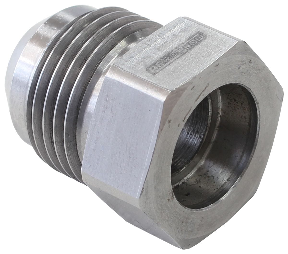 Aeroflow Performance Suits 3/8" Aeroflow Weld-On Steel Male Hex -6AN Fitting AF999-06SH SR