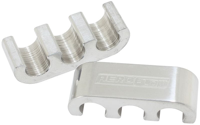 Aeroflow Performance Suits 3 Wire 8.5mm, Polished Finish Aeroflow Billet Floating Lead Separators AF64-9753 SR