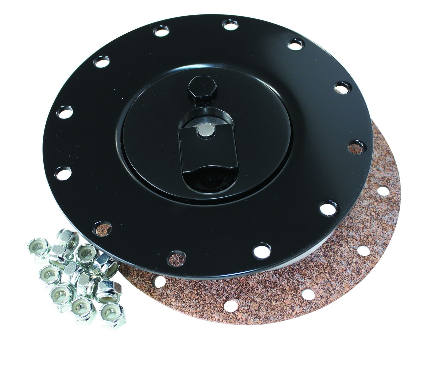 Aeroflow Performance Suits All RCI Fuel Cells, Black Finish Aeroflow Billet Fuel Cell Cap Assembly AF85-2005BLK SR