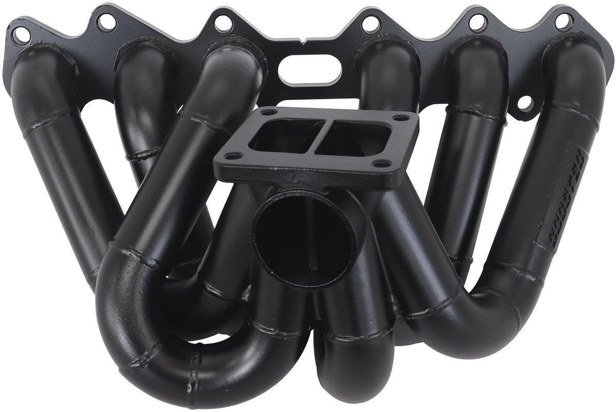 Aeroflow Performance Suits High Mount GT35-GT42 Turbo, with 50mm External Wastegate Flange Aeroflow Toyota 2JZ T4 Turbo Manifold AF8277-1000 SR