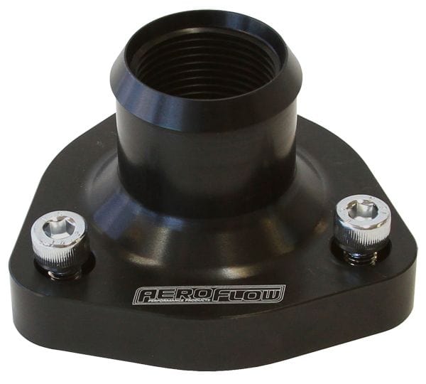 Aeroflow Performance Suits Nissan/Holden RB Engines Aeroflow Billet Thermostat Housing - Black AF64-4029BLK SR