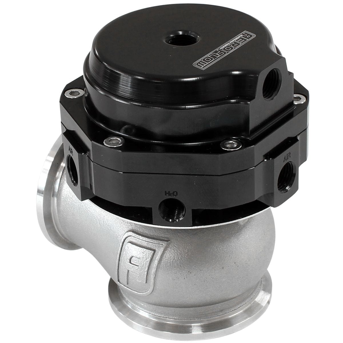 Aeroflow Performance Turbo Accessories AF9552-1000 38mm External Wastegate - Black 14 PSI (1 Bar) AF9552-1000 SR