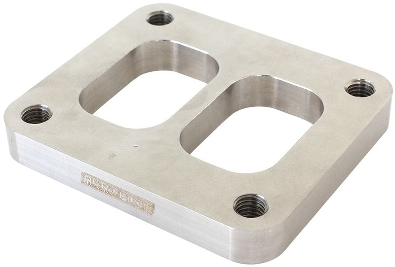 Aeroflow Performance Weld-On Suit T04Z/GT42/GT45 Aeroflow Stainless Steel Turbine Inlet Flange Twin Entry AF9551-0003 SR
