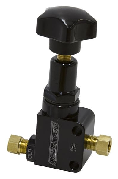 Aeroflow Performance with 1/8" NPT Ports Aeroflow Brake Proportioning Valve - Black AF64-3042BLK SR