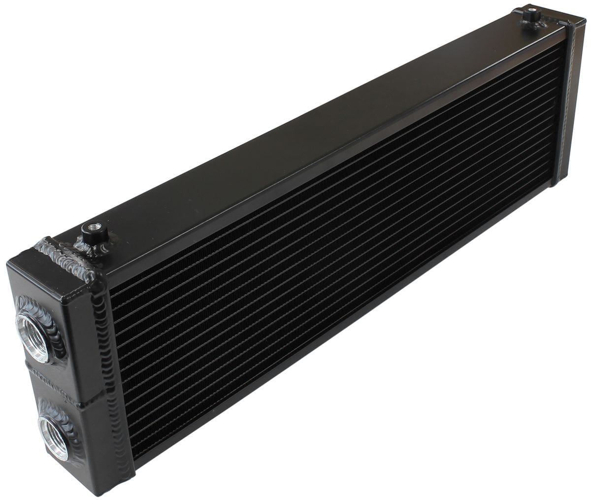 Aeroflow Performance with -12 ORB Inlet/Outlet Ports Aeroflow Small Universal Heat Exchanger AF77-2048 SR