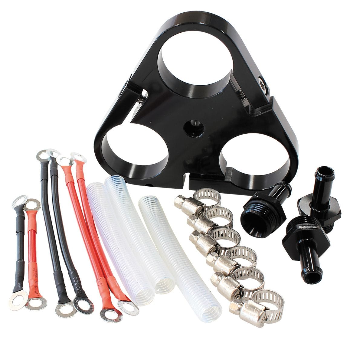 Aeroflow Performance x3 40mm Pumps Suit AF85-3040AS & AF85-3040ASBLK Fuel Cell Aeroflow Fuel Cell Triple Pump Conversion Kit AF59-4053BLK SR