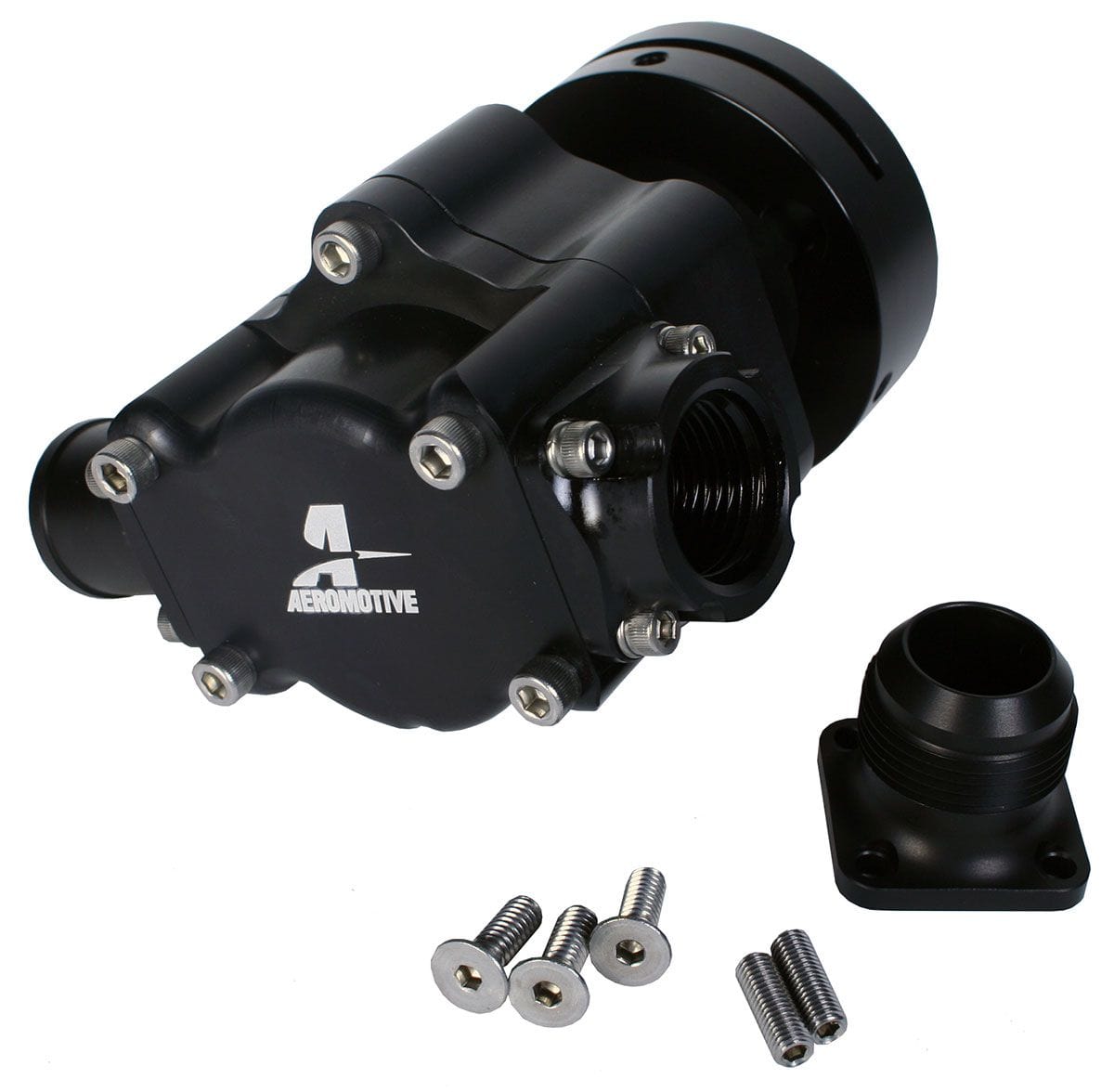 AEROMOTIVE 12 GPH, -16 inlet Aeromotive Atomic Hex Drive Fuel Pump ARO11117 SR
