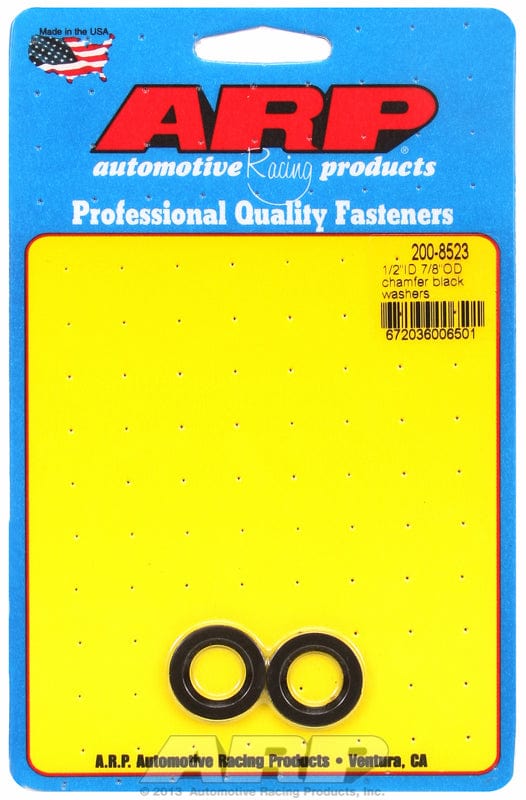 ARP 1/2" I.D, .875" O.D .120 Thick with Chamfer (2-Pack) ARP fasteners Special Purpose Washer AR200-8523 SR