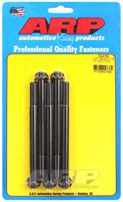 ARP 3/8" UNF x 4.7500" UHL With 3/8" Socket Head ARP fasteners 5-Pack Bolt Kit, 12-Point Head Black Oxide AR742-4750 SR