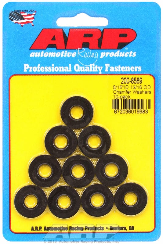 ARP 5/16" I.D, .812" O.D .120" Thick with Chamfer (10-Pack) ARP fasteners Special Purpose Washer AR200-8589 SR
