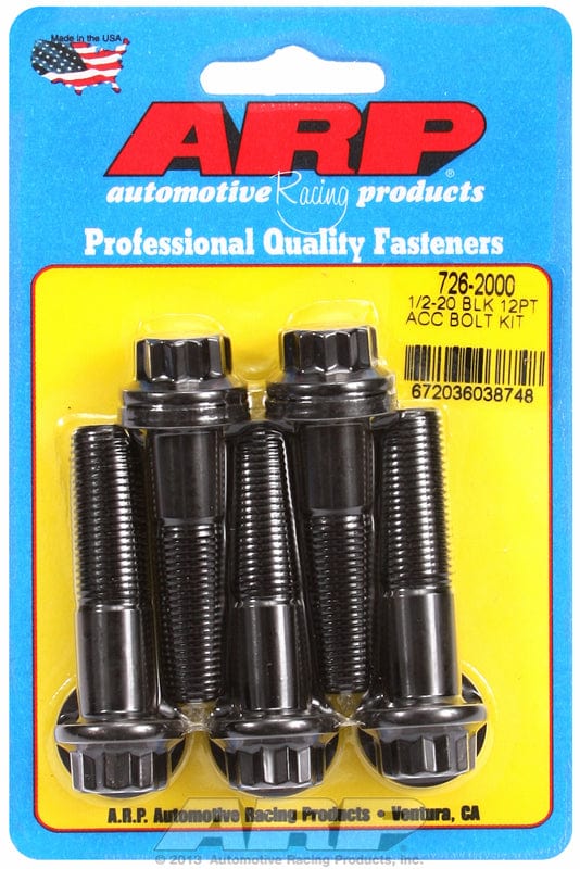 ARP fasteners 12PT BOLTS 1/2" UNF x 2.00" ARP fasteners 12PT BOLTS 1/2" UNF x 2.00" ARP fasteners SR
