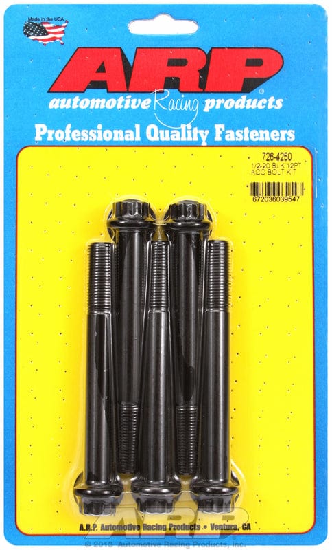 ARP fasteners 12PT BOLTS 1/2" UNF x 4.25" ARP fasteners 12PT BOLTS 1/2" UNF x 4.25" ARP fasteners SR