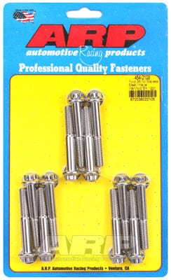 ARP fits 351 Windsor (Uses 3/8" Socket) ARP fasteners Intake Manifold Bolt Kit, 12-Point Head S/S AR454-2103 SR