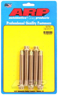 ARP fits Aftermarket Axles With 12-Point Head, 1/2" Thread (5-Pack) ARP fasteners Competition Wheel Studs AR100-7704 SR