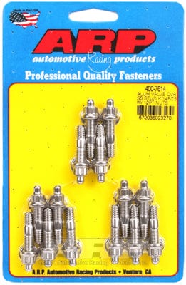 ARP fits Aluminium Valve Covers 1/4-20 Thread x 1.500" OAL (14-Pack) ARP fasteners Valve Cover Stud Kit, 12-Point Nut S/S AR400-7614 SR