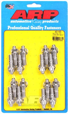 ARP fits BB Chev 3/8" Thread x 1.670" OAL (16 Pack) ARP fasteners Exhaust Header Stud Kit, 12-Point S/S AR400-1403 SR