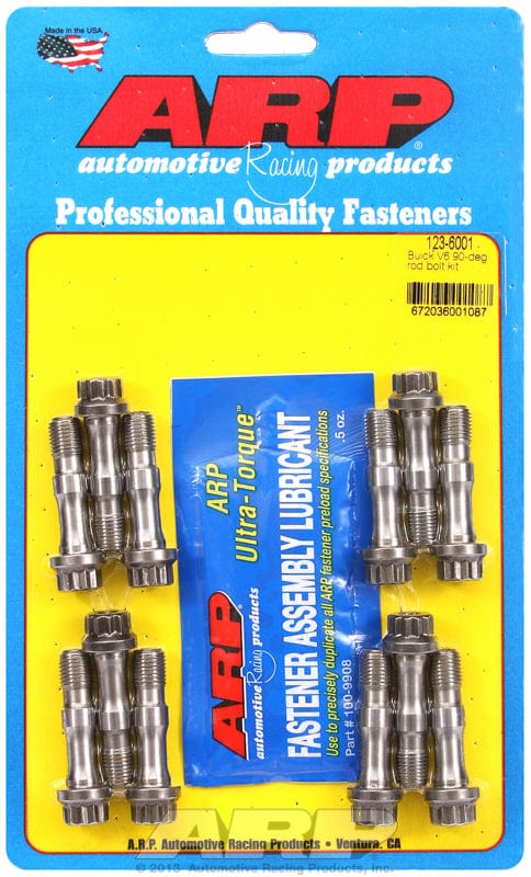 ARP fits Buick 90° V6 1.5 UHL, (Cap Screw Type) ARP fasteners Conrod Bolt Set (ARP2000 Series) AR123-6001 SR