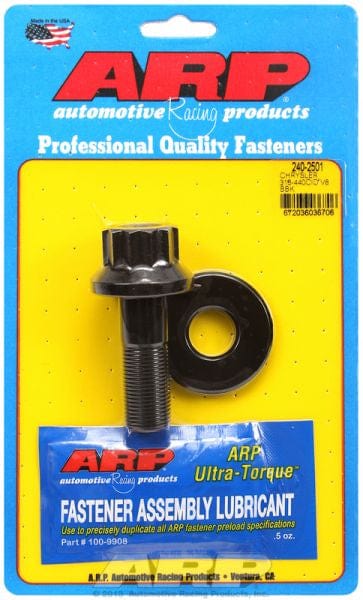 ARP fits Chrysler 318-440 With Thick Balancer & Viper V10, 3/4-16 Thread ARP fasteners Harmonic Balancer Bolt, 12-Point AR240-2501 SR