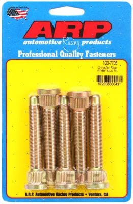 ARP fits Chrysler Rear, 1/2" Thread (5-Pack) ARP fasteners Competition Wheel Studs AR100-7705 SR