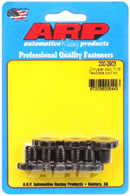 ARP fits Chrysler SL6, 3.9L V6 & SB/BB 273-440 With 6-Bolt Crank 7/16-20 ARP fasteners Flexplate Bolt Kit AR200-2903 SR
