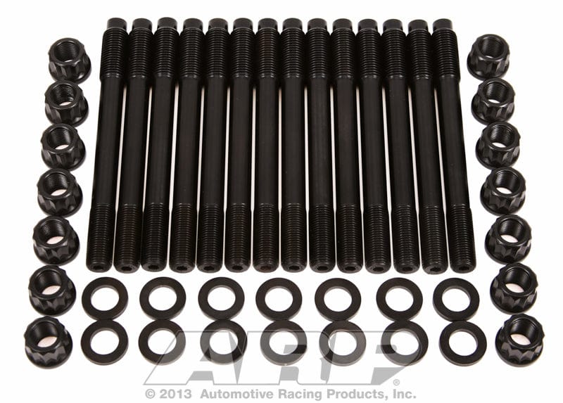 ARP fits Ford 6 CYL 4.0L (XR6) ARP2000 14mm To 1/2" Diameter Step Stud Co ARP fasteners Head Stud Kit, 12-Point Nut AR252-4301 SR