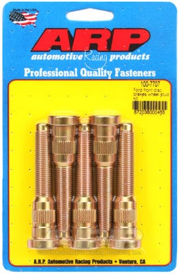 ARP fits Ford Front Disc Brake Early, 1/2" Thread (5-Pack) ARP fasteners Competition Wheel Studs AR100-7707 SR