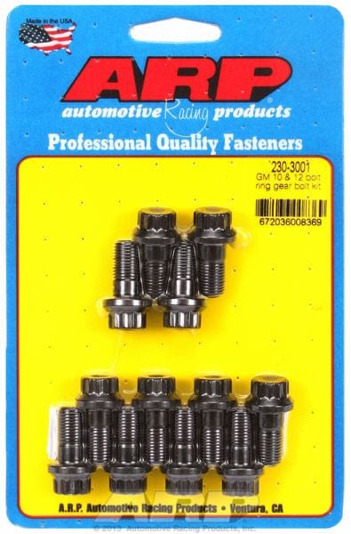 ARP fits GM 10 & 12 Bolt 3/8-24 x .800" UHL ARP fasteners Ring Gear Bolt Kit AR230-3001 SR