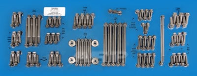 ARP fits GM LS Series With Or Without Header ARP fasteners Engine Accessory Bolt Kit, 12-Point S/S AR534-9505 SR