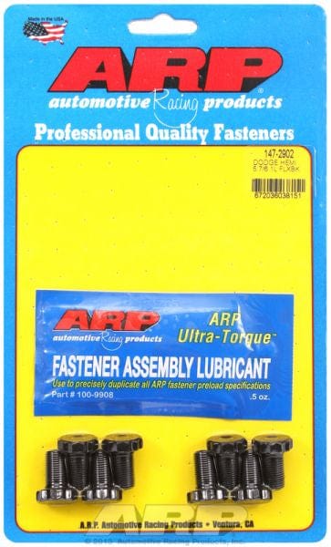 ARP fits Hemi V8 5.7L, 6.1L & 6.4L, M10 x 1.0, .700" UHL ARP fasteners Flexplate Bolts AR147-2902 SR