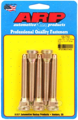 ARP fits Late GM Disc Brake & Early Drum Brake, 7/16" Thread (5-Pack) ARP fasteners Competition Wheel Studs AR100-7702 SR